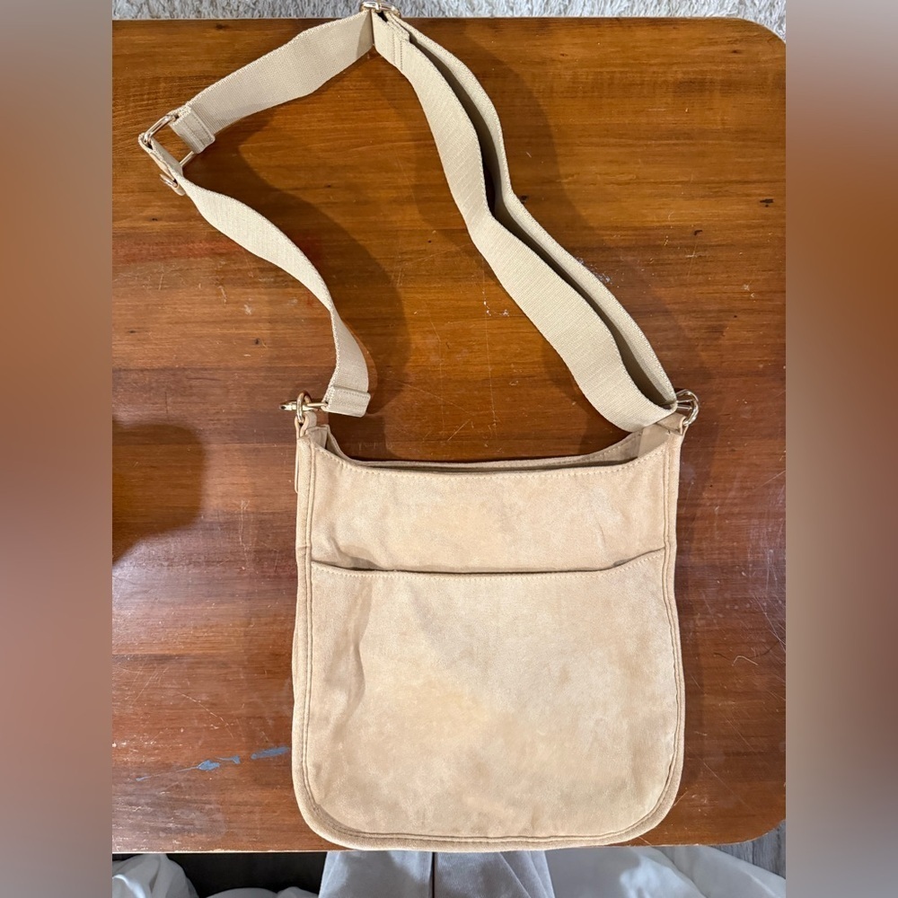 Ah Dorned Suede Messenger Bag
